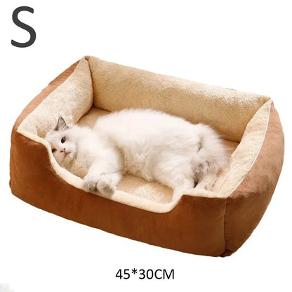 Limorista | Soft Kitty Bed Cushion – Cozy Indoor Sleeping Basket