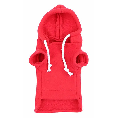 Limorista | Fluffy Ferret Hoodie – Thick Fleece Cozy Sweatshirt with Drawstring