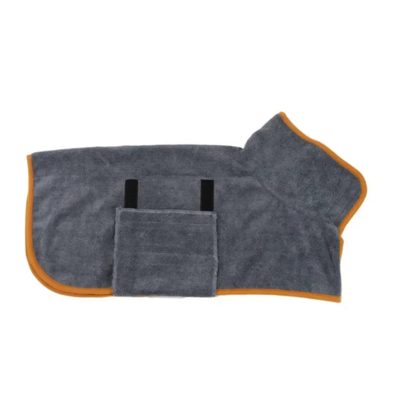 Limorista | Wuffy’s Quick-Dry Dog Bath Towel Bathrobe