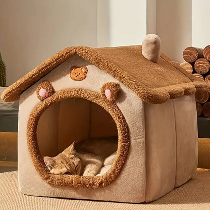 Limorista | Cazmora – Foldable Luxury Pet Haven with Removable Washable Cushion Limorista