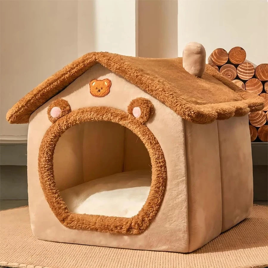 Limorista | Cazmora – Foldable Luxury Pet Haven with Removable Washable Cushion Limorista