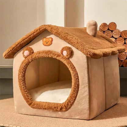 Limorista | Cazmora – Foldable Luxury Pet Haven with Removable Washable Cushion Limorista