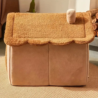 Limorista | Cazmora – Foldable Luxury Pet Haven with Removable Washable Cushion Limorista