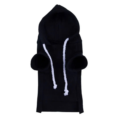 Limorista | Fluffy Ferret Hoodie – Thick Fleece Cozy Sweatshirt with Drawstring