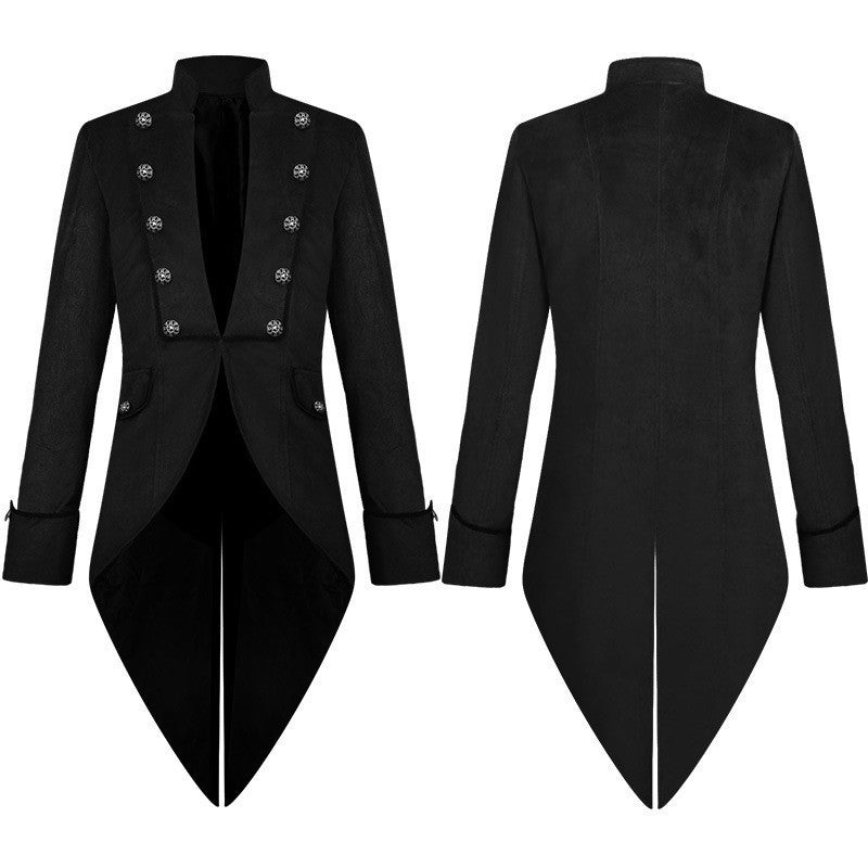 Stand Collar Gold Velvet Vintage Tuxedo Showsuit Limorista