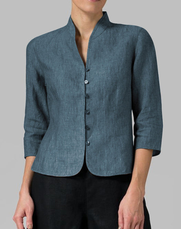 Cotton And Linen Short Women&