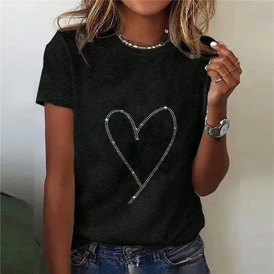 3D Digital Printing Summer New Loose Fashion Brand T-shirt For Women Limorista