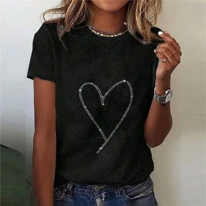3D Digital Printing Summer New Loose Fashion Brand T-shirt For Women Limorista