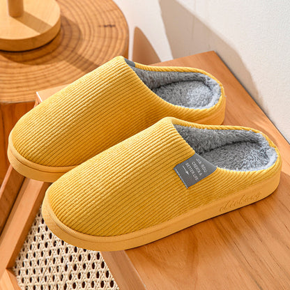 Home Indoor Wear-resistant Non Slip Cotton Slippers Limorista