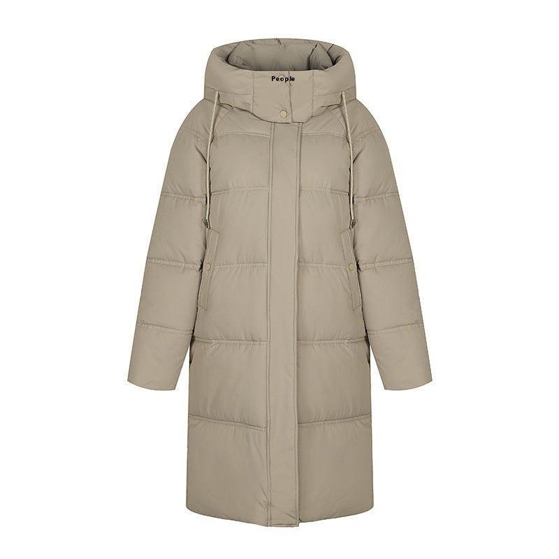 Long Over The Knee Thickened Hooded Jacket Limorista