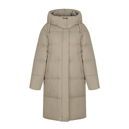 Long Over The Knee Thickened Hooded Jacket Limorista