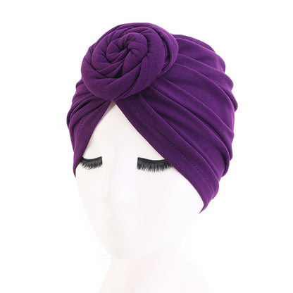 European And American Popular Donut Head Scarf Hat Limorista