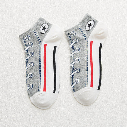 Combed Cotton Deodorant Breathable Boat Socks Limorista