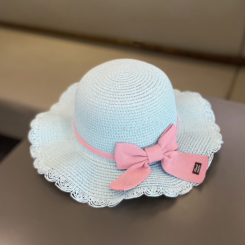 Girls Summer New Straw Hat Bag Set Limorista