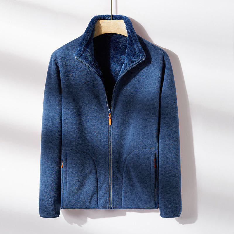 Fashion Outdoor Polar Fleece Double-sided Coral Fleece Jacket Limorista