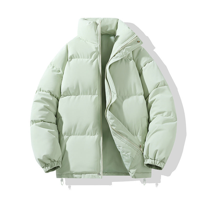 Cotton-padded Coat Stand Collar Cotton-padded Jacket Couple Wear Warm Limorista
