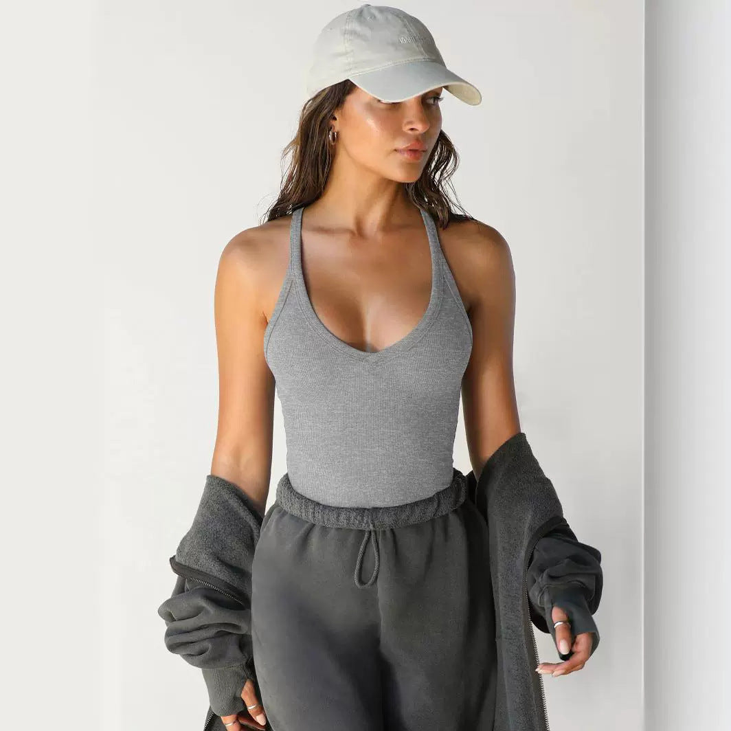 Knitted Vest European And American Women&