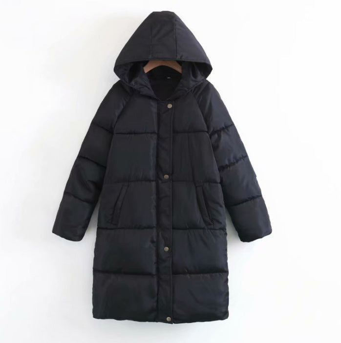 Thickened And Widened Hooded Coat Bread Ladies Jacket Limorista