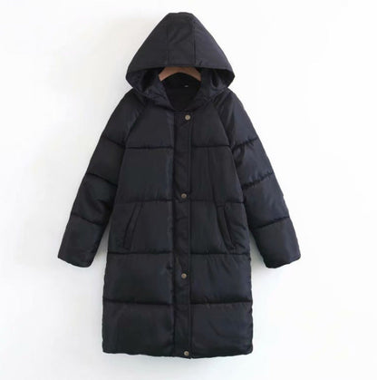 Thickened And Widened Hooded Coat Bread Ladies Jacket Limorista