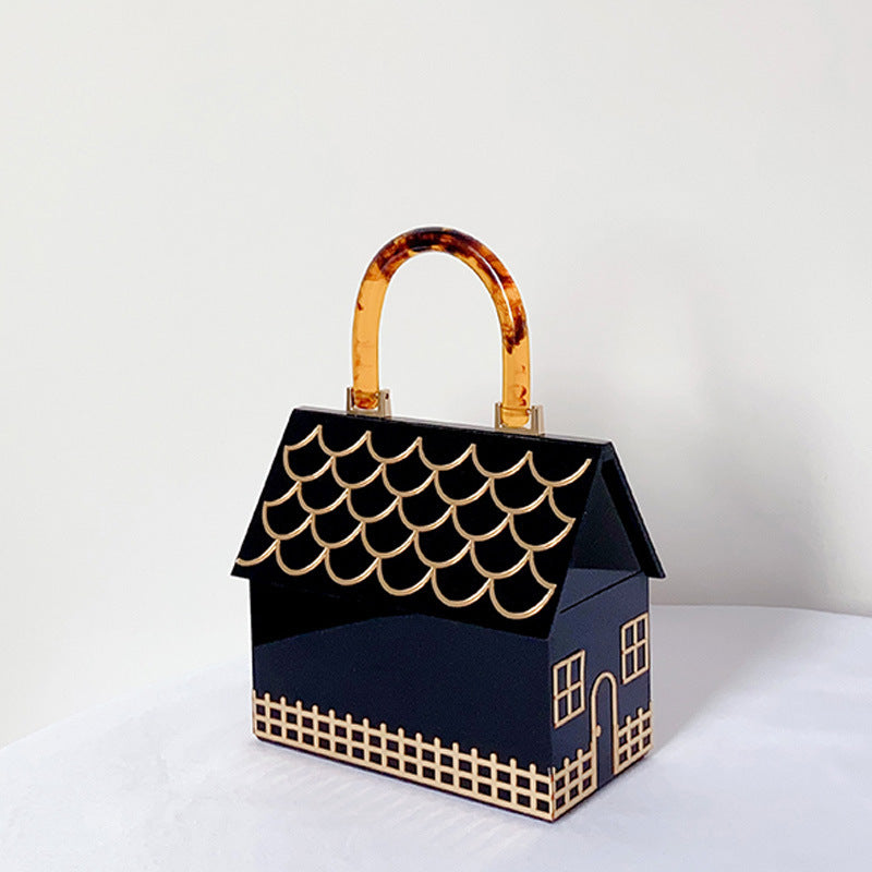 New Dinner High-grade Large Capacity Acrylic Handbag Limorista