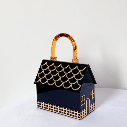 New Dinner High-grade Large Capacity Acrylic Handbag Limorista