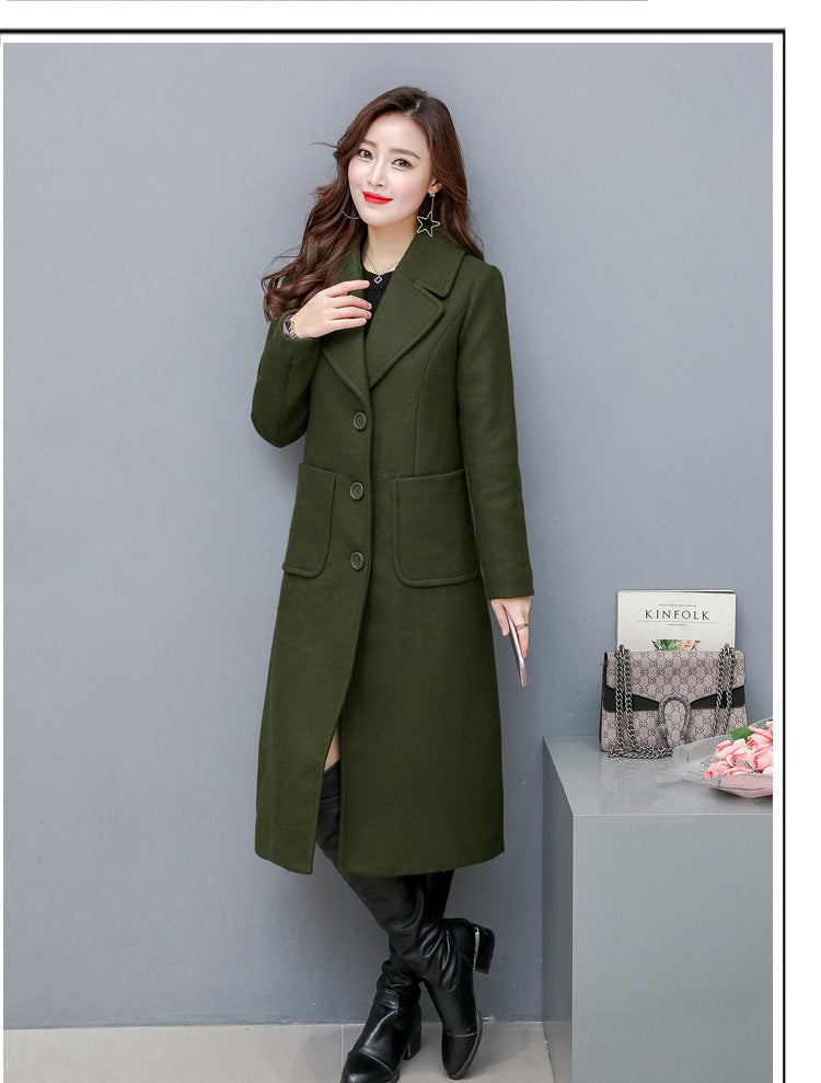Fashionable Over-the-knee Woolen Women&