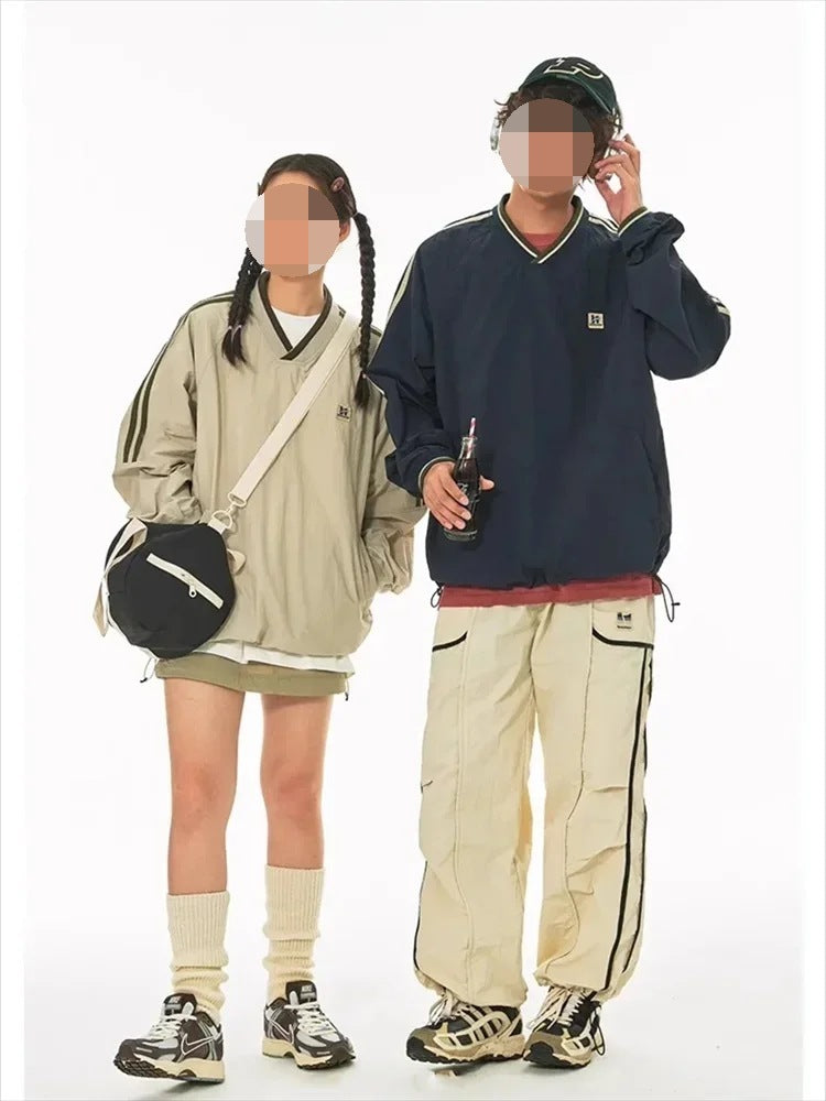 Harajuku Style American Retro Sweater Street Men And Women Limorista