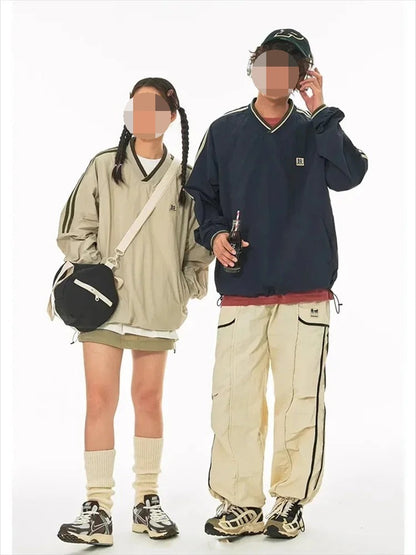 Harajuku Style American Retro Sweater Street Men And Women Limorista