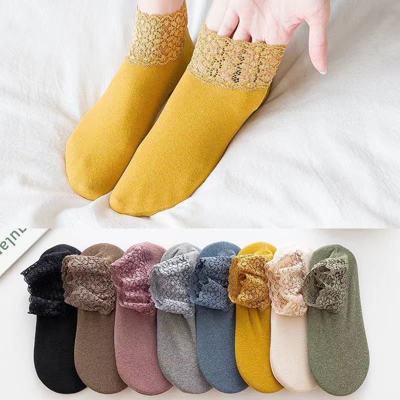Warm Silicone Non-slip Mid-calf Socks Limorista