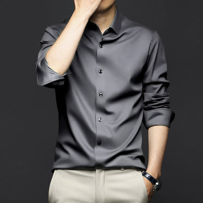 Business High-end Ice Silk Shirt Limorista