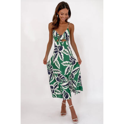 Sweet Tie-neck Sling Dress Women Limorista