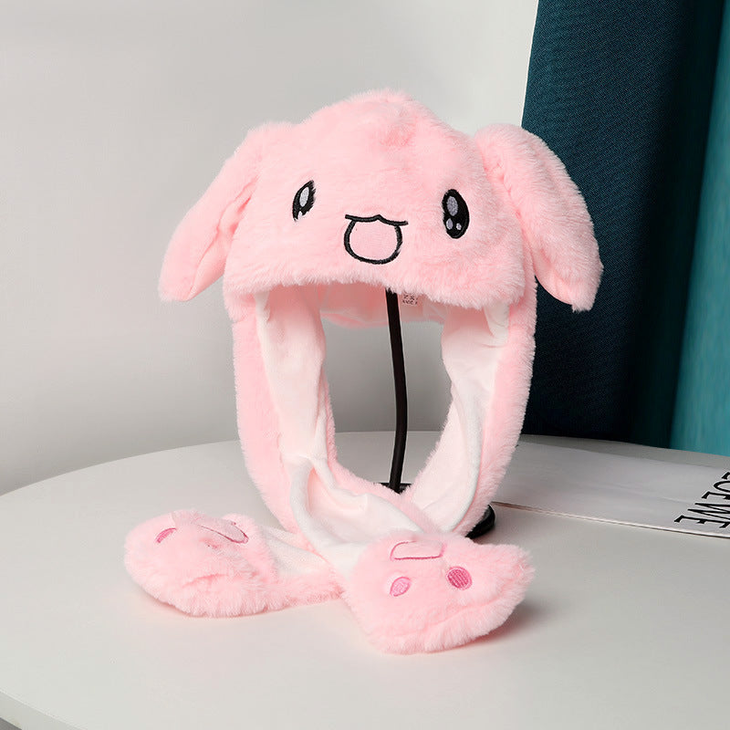 Warm Plush Moving Ear Hat Limorista