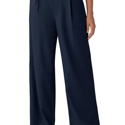 Loose Casual And Comfortable Pocket Straight-leg Pants Limorista