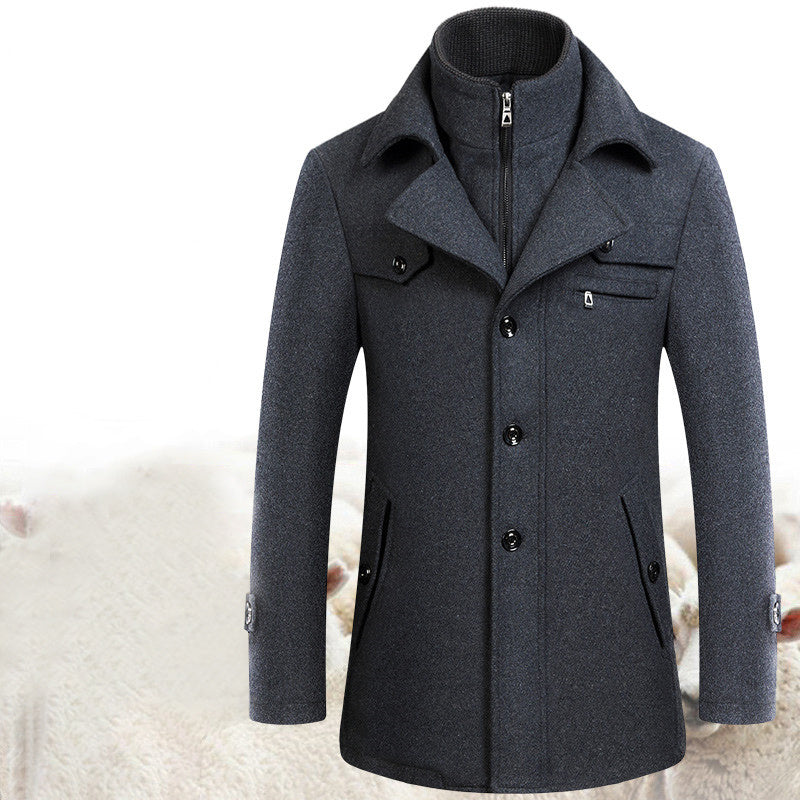 Wool jacket men&