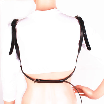Punk Personality Multi-ring Rivet Chest Strap Limorista