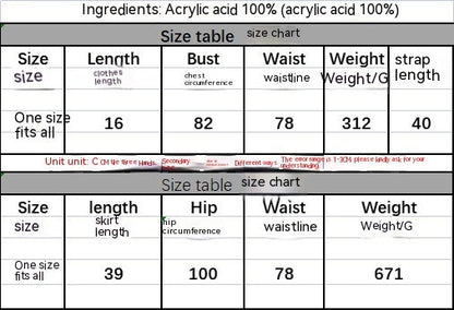 Slim-fit Backless Acrylic Overall Dress Set Women Limorista