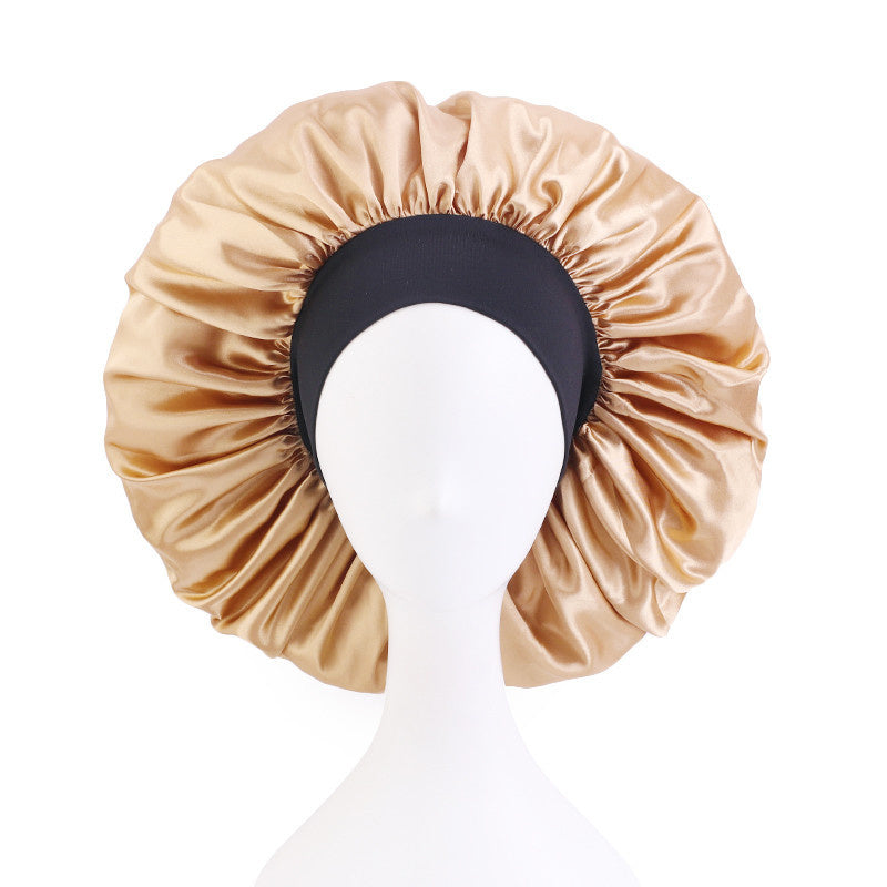Solid Stretch Wide Brimmed Nightcap Limorista