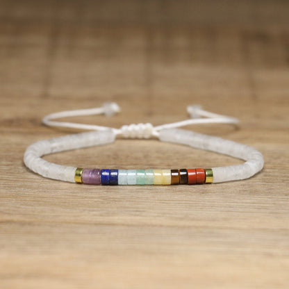 Spacer Beads Beaded Weave Bracelet Women&