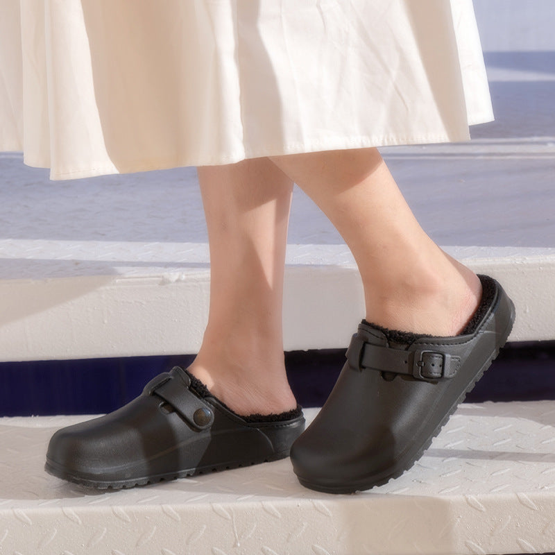 Warm Indoor Mute Couple Household Cotton Slippers Limorista