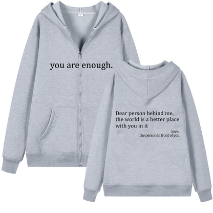 Hoodies Plus Size Sweatshirt Casual Drawstring Zipper Clothes Limorista