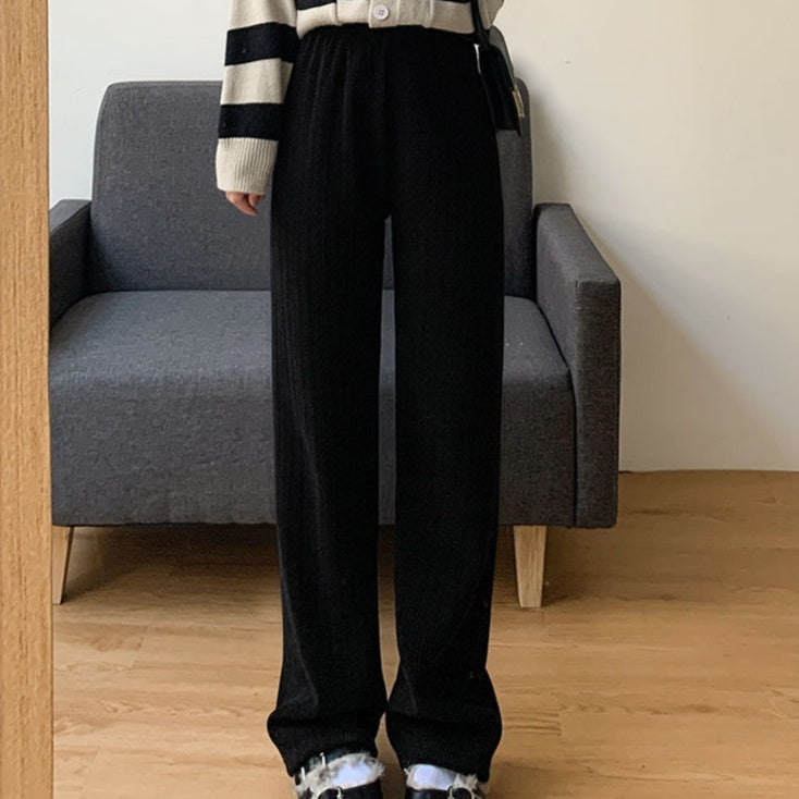 Velvet Thick Cotton Pants Outdoor Casual Wheat Narrow Version Limorista