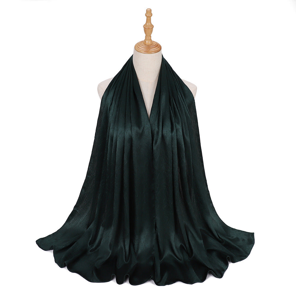 New Silk-like Silky Satin Scarf Limorista