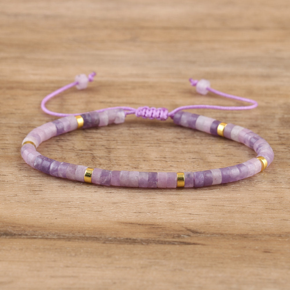 Spacer Beads Beaded Weave Bracelet Women&