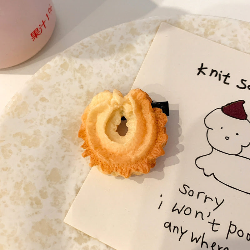 Biscuit Side Clip Hairpin Interesting And Funny Limorista