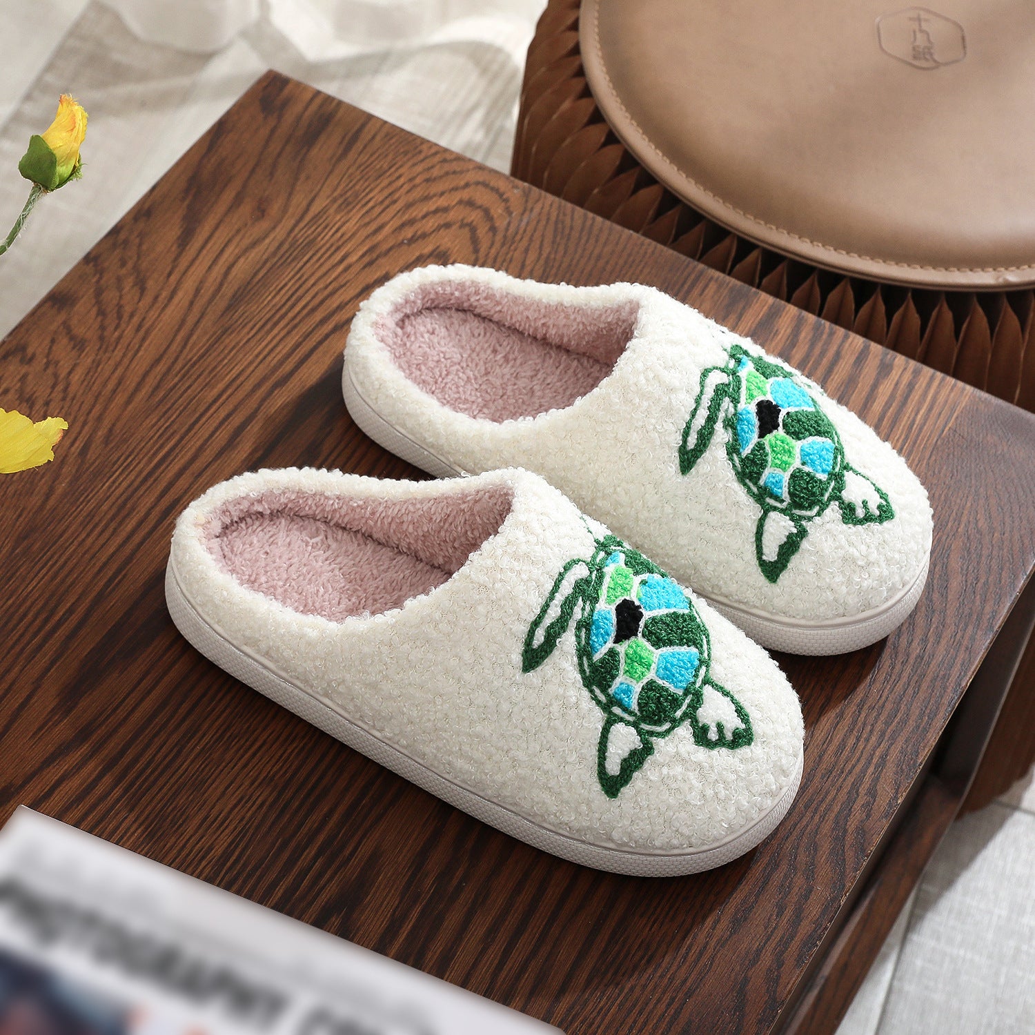 Cotton Slippers Women&