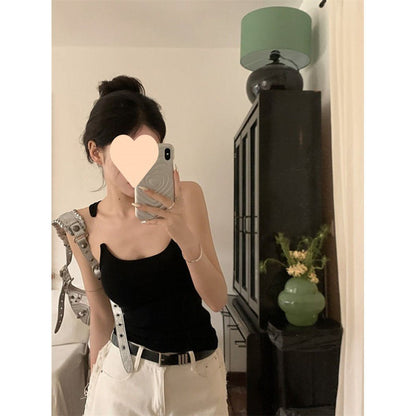 Hot Girl Style Invisible Shoulder Camisole Limorista