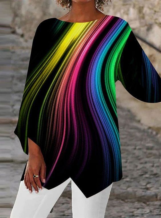 Butterfly Flying Digital Printing Women&