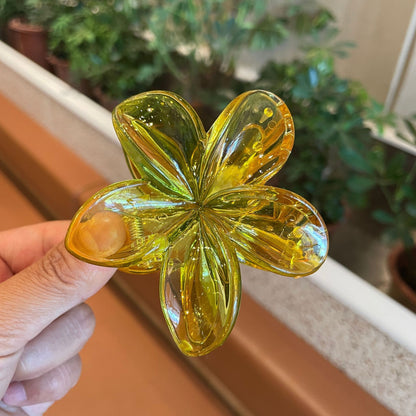 Flower Barrettes Women&