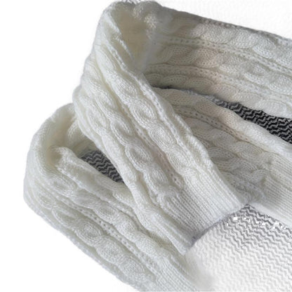 Twist Gloves Wool Half Finger Short Wristband Leakage Finger Arm Sleeve Winter Warm Limorista