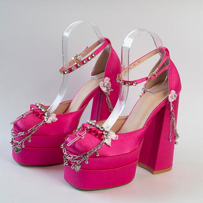 Thick Soled Hentian High Heels Limorista